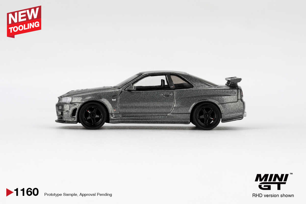 NISSAN SKYLINE GT-R NISMO BNR34 | CRS VERSION | DARK METAL GRAY - 1160 - Görsel 2