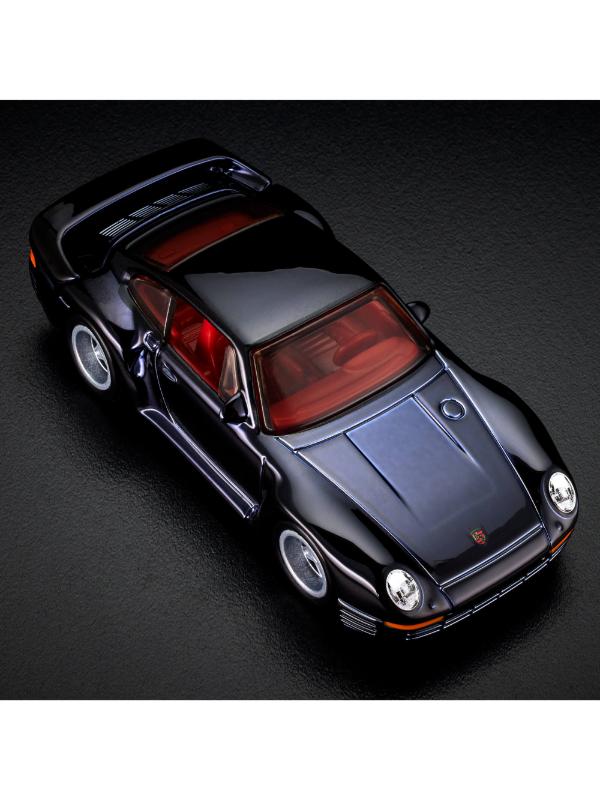 Hot Wheels RLC Exclusive 1986 Porsche 959 - Black - Görsel 11