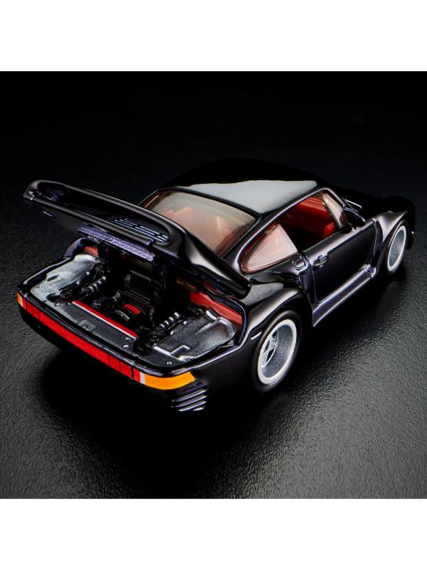 Hot Wheels RLC Exclusive 1986 Porsche 959 - Black - Görsel 12