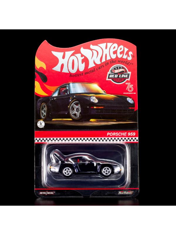Hot Wheels RLC Exclusive 1986 Porsche 959 - Black - Görsel 15