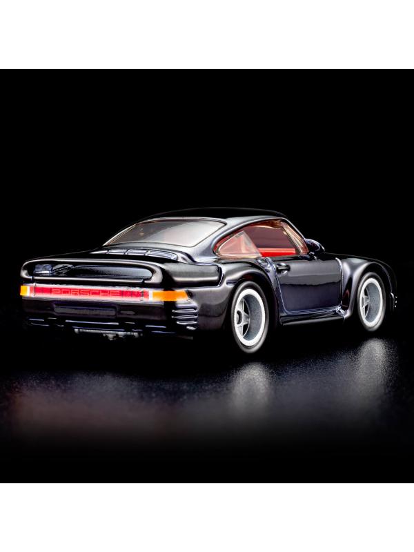 Hot Wheels RLC Exclusive 1986 Porsche 959 - Black - Görsel 3