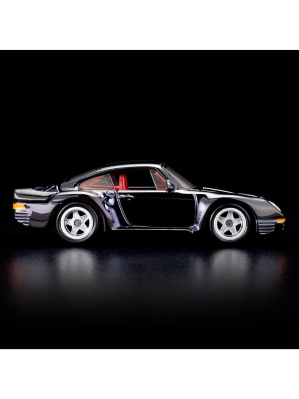 Hot Wheels RLC Exclusive 1986 Porsche 959 - Black - Görsel 6