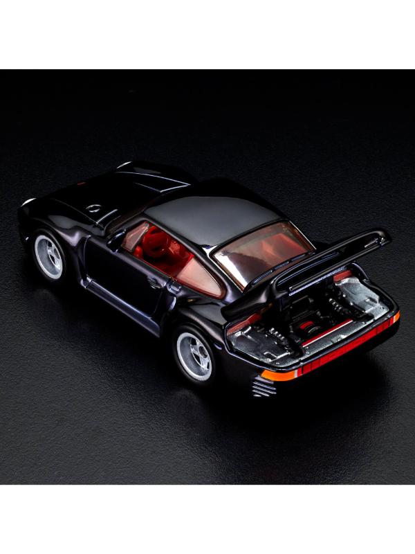 Hot Wheels RLC Exclusive 1986 Porsche 959 - Black - Görsel 9