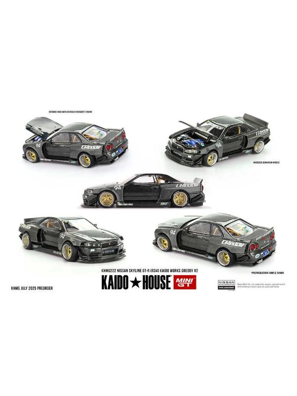 NISSAN SKYLINE GT-R (R34) KAIDO WORKS V2 - Görsel 6
