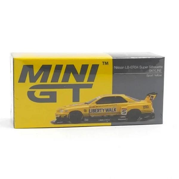 Nissan LB-ER34 Super Silhouette SKYLINE - Sport Yellow - Görsel 4