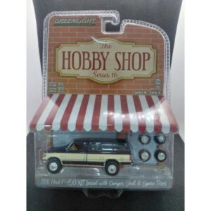 1991 FORD F-150 XLT LARIAT WITH CAMPER SHELL 4 SPARE TIRES