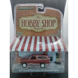 1978 PLYMOUTH TRAIL DUSTER WITH BACKPACKER FIGURE